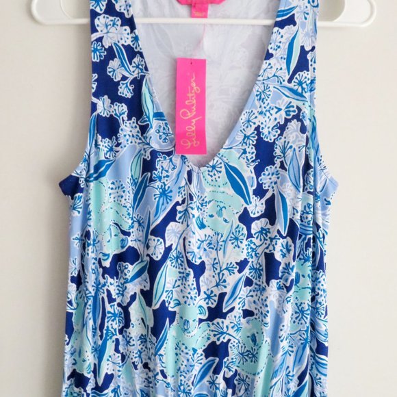NWT Lilly Pulitzer Jumpsuit Koala S - Picture 4 of 11